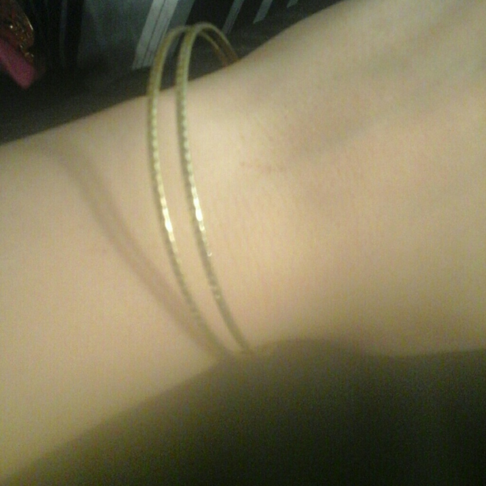 Gold bracelets